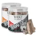 Blandet pakke med 2 slags: Wolf of Wilderness - Raw Snacks Wide Acres & High Valley (160 g)
