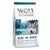 Sac Wolf of Wilderness Blue River 12 kg, 100% grain-free recipe, lots of fresh chicken meat & salmon, with fruits of the forest, roots and wild herbs. Texte en anglais et allemand.