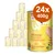 Confezione da 24 lattine Wow Mit Huhn Karotte + Brennnessel, 400 g ciascuna. Testo visibile: 71 %, Poulet-Chicken Pollo. Immagine di pollo e carote sull'etichetta. Confezione da 24 lattine Wow Mit Huhn Karotte + Brennnessel, 400 g ciascuna. Testo visibile: 71 %, Poulet-Chicken Pollo. Immagine di pollo e carote sull'etichetta.