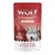 Wolf of Wilderness Triple Taste Canadian Woodlands, 100% χωρίς δημητριακά συνταγή με φρέσκο βοδινό, μπακαλιάρο, γαλοπούλα και κράνμπερι, 125g.