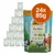 catz finefood Bio Rind, 24×85g. Nápisy: Bio, 94 % masa, bez obilovin, certifikace EU a BIO. Ilustrace krav na obalu.