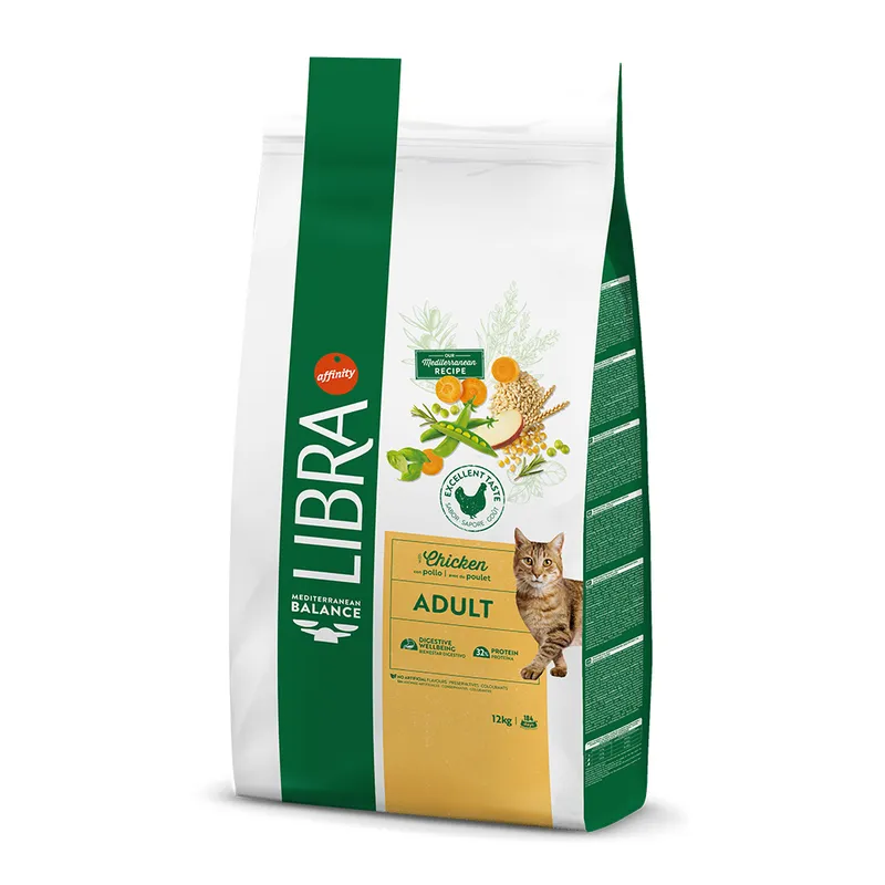 Libra Adult con pollo y arroz - 2 x 12 kg - Pack Ahorro