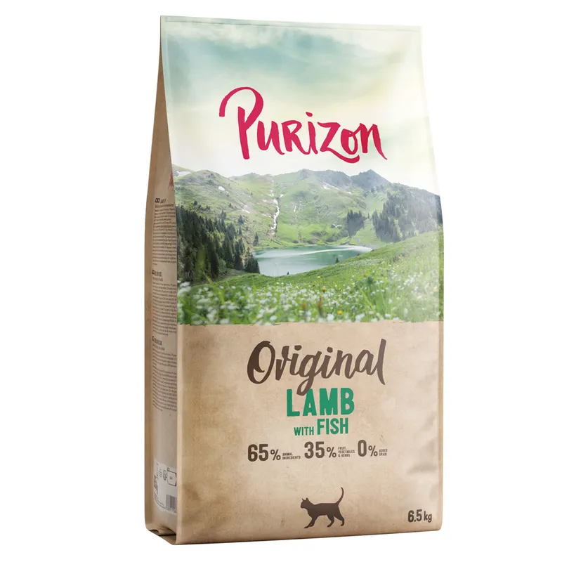 Purizon Cat Adult cordero con pescado - Original Daily 65 % - 6,5 kg
