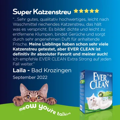 Ever Clean® Extra Strong Klumpstreu Frischeduft