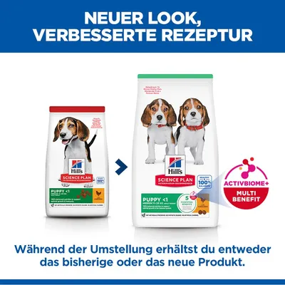 Hill's Science Plan Puppy <1 Medium mit Huhn