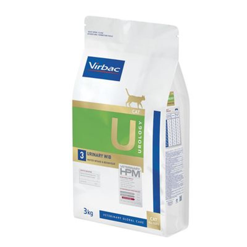 Virbac Veterinary HPM Cat Urology Water Intake & Behaviour U3 Kattenvoer