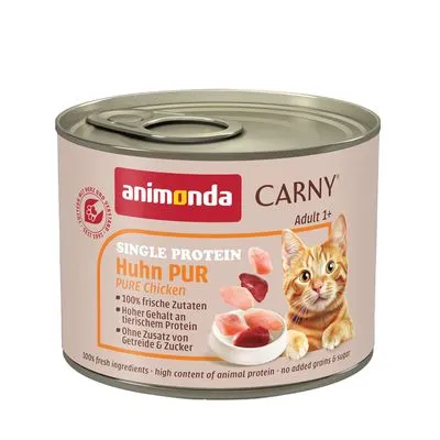 animonda Carny Single Protein Adult 6 x 200 g Kattenvoer