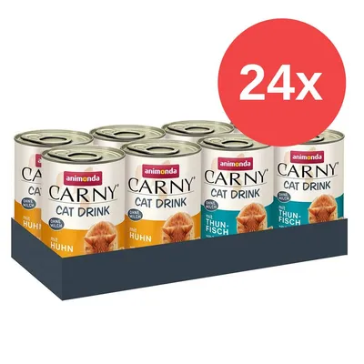 Animonda Carny Cat Drink 24 x 140 ml bebida para gatos