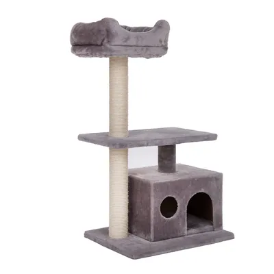 Krabpaal La Digue I Lichtgrijs