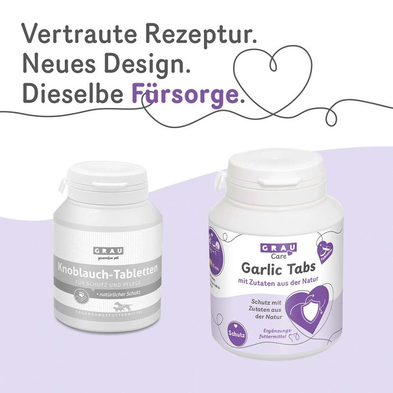 GRAU Knoblauch Tabletten
