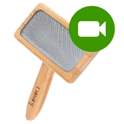 kooa szczotka bambusowa do sierści