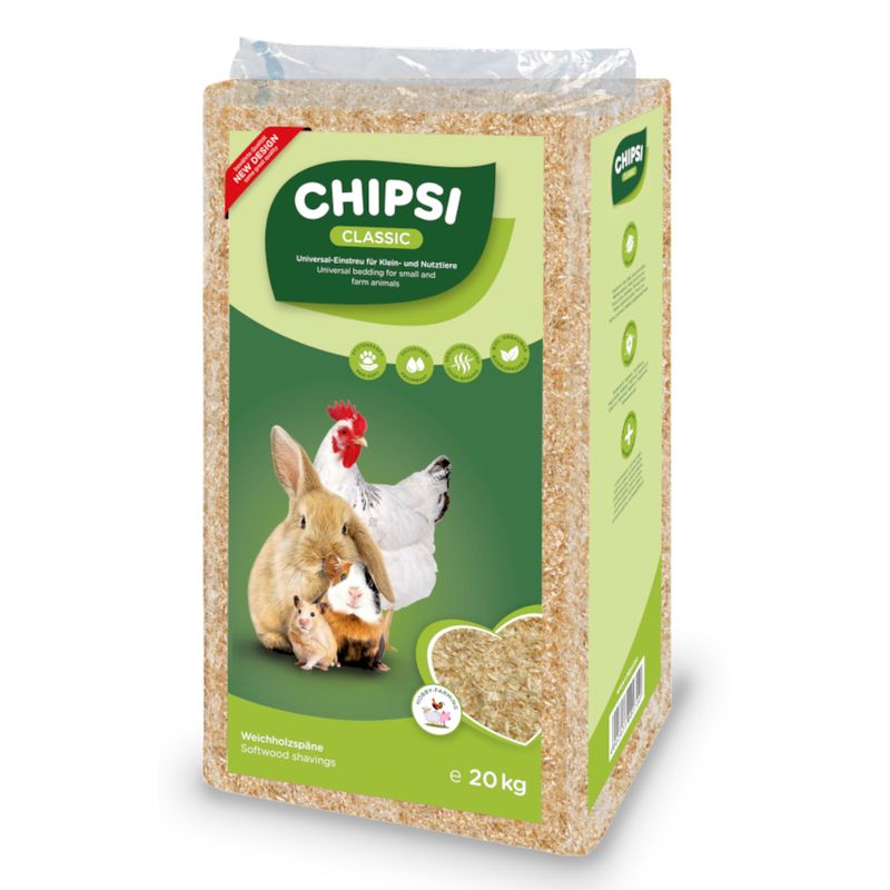 Lecho para animales domésticos Chipsi Classic