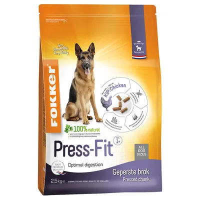 Fokker Press-Fit ração para cães