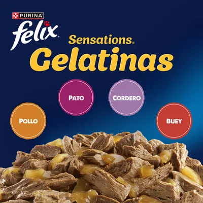 Felix Sensations 120 x 85 g  - Jumbopack - Selección en gelatina