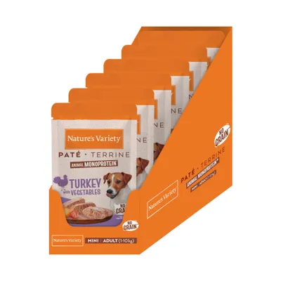 Nature's Variety Paté No Grain Adult Mini 8 x 150 g