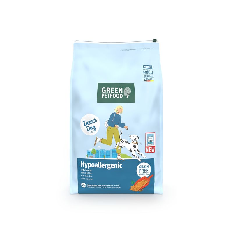 Green Petfood InsectDog Hypoallergenic z insekti
