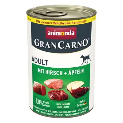 Animonda GranCarno Original 12/24 x 400 g Hondenvoer