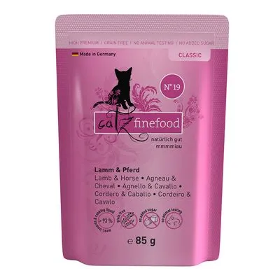 catz finefood Maaltijdzakjes Voordeelpakket 16 x 85 g Kattenvoer