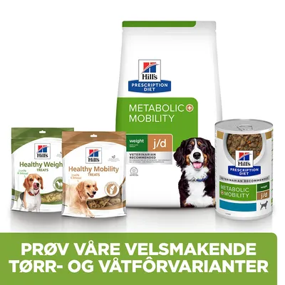 Hill's Prescription Diet Metabolic + Mobility Weight + Joint Care Hundefôr