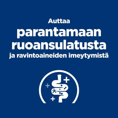 Auttaa parantamaan ruoansulatusta ja ravintoaineiden imeytymistä