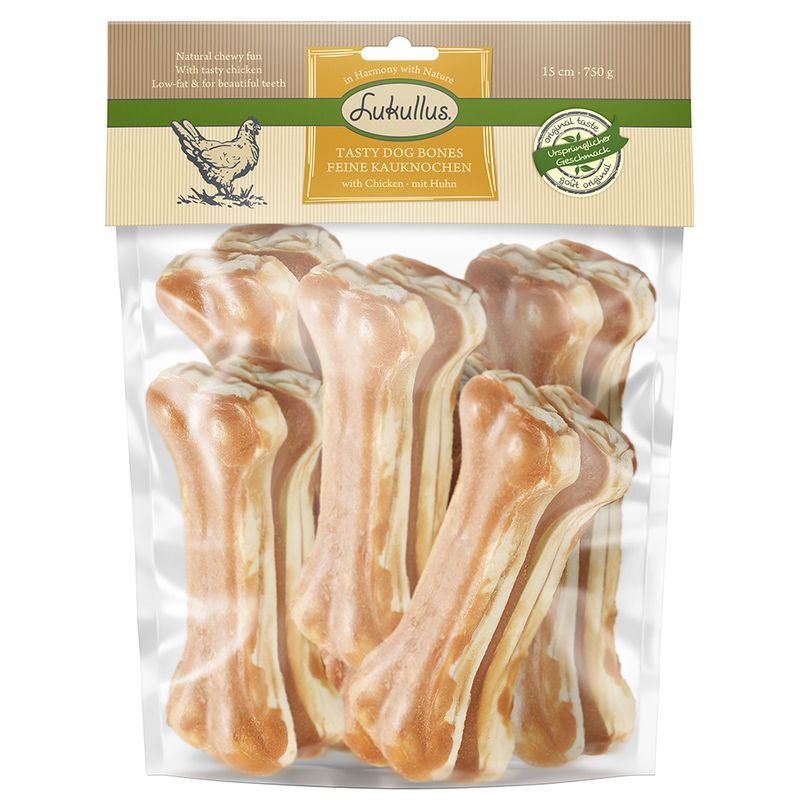 750 g Lukullus feine Kauknochen zum Sonderpreis!