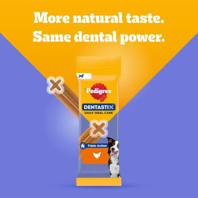 Pedigree Dentastix Daily Dental Sticks for Medium Dogs (10 - 25 kg) - 5 Sticks (Chicken)