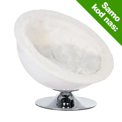 Retro Pet Nest White