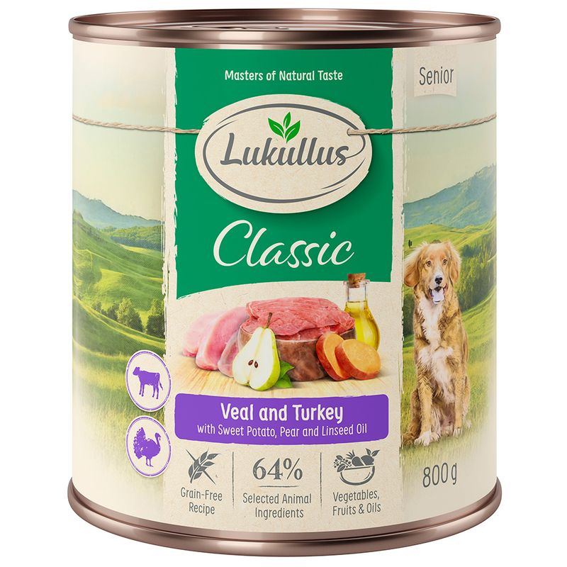 Lukullus Naturkost Senior, 6 x 800 g