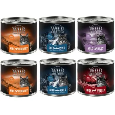 Wild Freedom Adult Kattenvoer 6 x 200 g