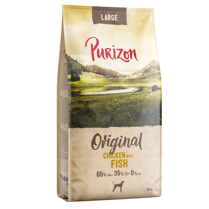 Purizon Large Adult piščanec z ribo - brez žit