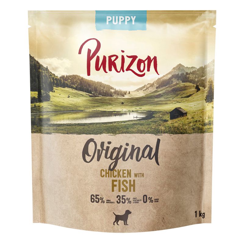 Purizon Purizon Grain Free Chicken Puppy Dry Dog Food pet food packaging