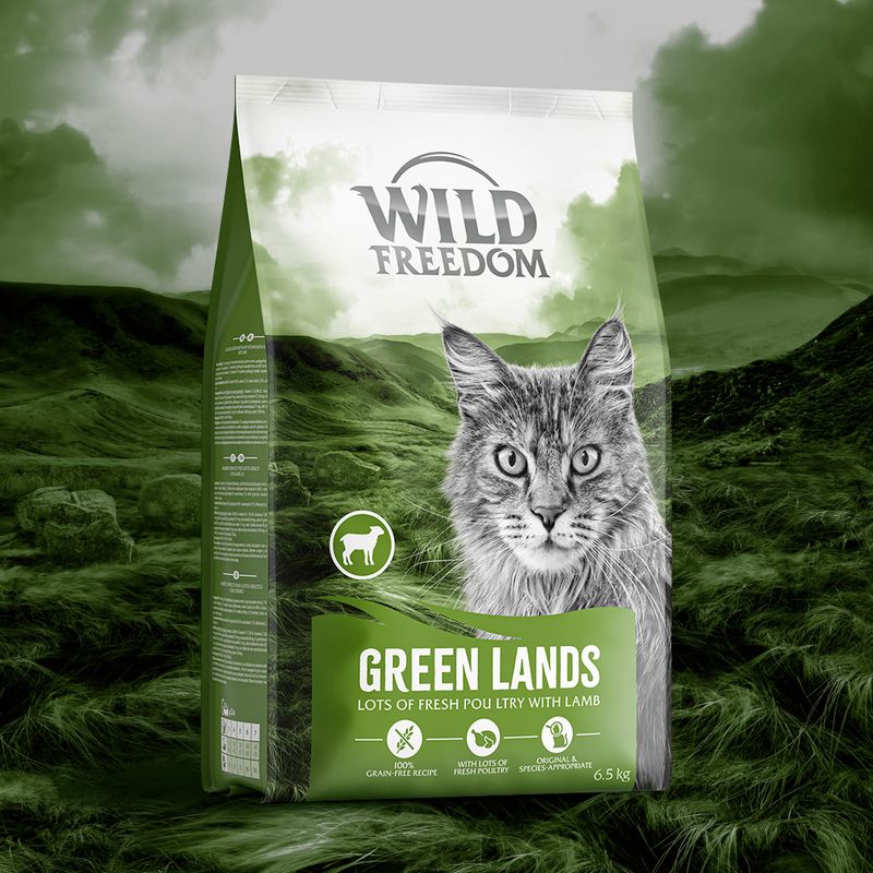Wild Freedom Adult "Green Lands" z jagnjetino - brezžitna receptura