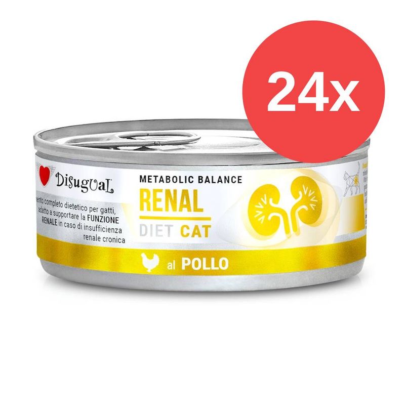 Sparpaket Disugual Metabolic Balance Renal Cat 24 x 85 g