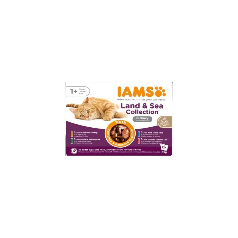 IAMS Advanced Nutrition Adult Land & Sea Mix