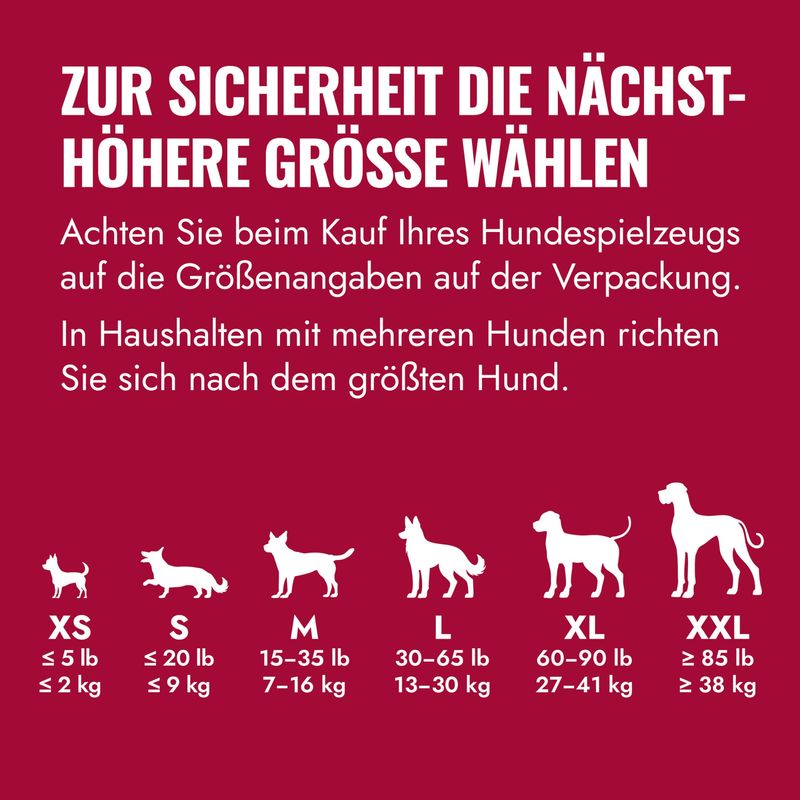 KONG Classic Spielzeug + 80 g Fleischeslust meat & treat Trainingswurst gratis!