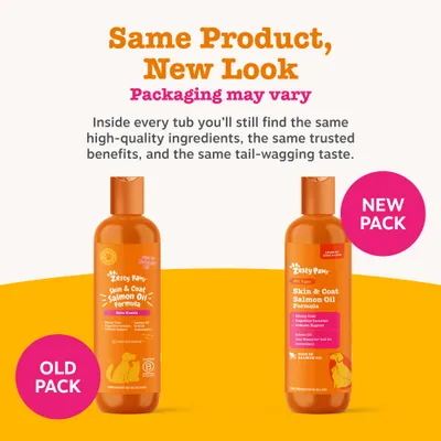 Zesty Paws Skin & Coat Salmon Oil Formula - 250ml Zesty Paws Skin & Coat Salmon Oil Formula - 250ml