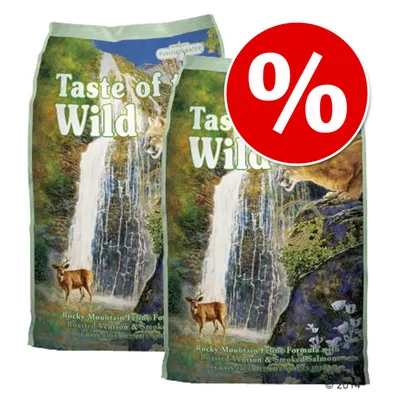 Økonomipakke: 2 x 2 kg / 2 x 6,6 kg Taste of the Wild