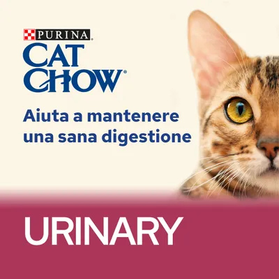 Purina Cat Chow. Aiuta a mantenere una sana digestione. URINARY.