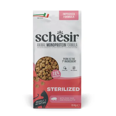 Schesir Sterilized & Light mit Schinken - Sparpaket: 2 x 10 kg Schesir Sterilized & Light mit Schinken - Sparpaket: 2 x 10 kg