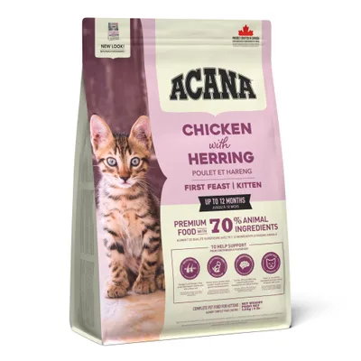 Acana Kitten z kurczakiem i śledziem -1,8 kg Acana Kitten z kurczakiem i śledziem -1,8 kg