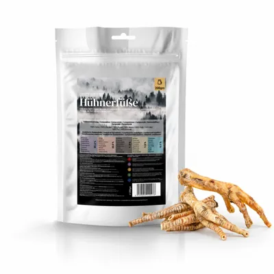 Výhodné balení: George & Bobs pamlsky pro psy 3 x 200 g - kuřecí pařáty Výhodné balení: George & Bobs pamlsky pro psy 3 x 200 g - kuřecí pařáty
