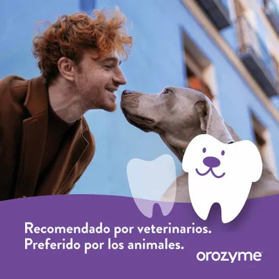 Recomendado por veterinarios. Preferido por los animales. orozymes.