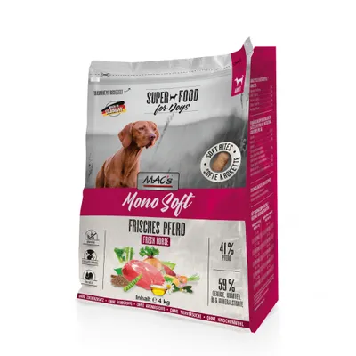MAC's Dog Mono Soft - Frisches Pferd - 4 kg MAC's Dog Mono Soft - Frisches Pferd - 4 kg
