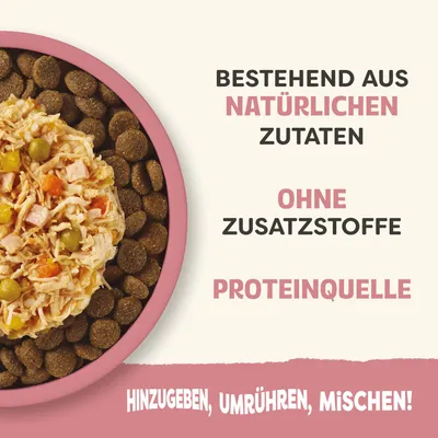 Bestehend aus natürlichen Zutaten, ohne Zusatzstoffe, Proteinquelle. Hinzugeben, umrühren, mischen! Bestehend aus natürlichen Zutaten, ohne Zusatzstoffe, Proteinquelle. Hinzugeben, umrühren, mischen!