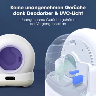 Biokat’s C1000 Automatická toaleta pro kočky - bílá Biokat’s C1000 Automatická toaleta pro kočky - bílá