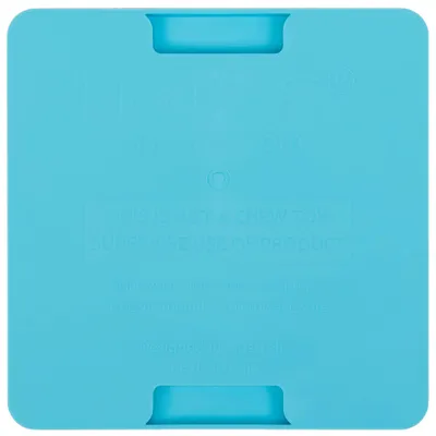 LickiMat Schleckmatte Mini Buddy, türkis - L 15 x B 15 x H 1 cm