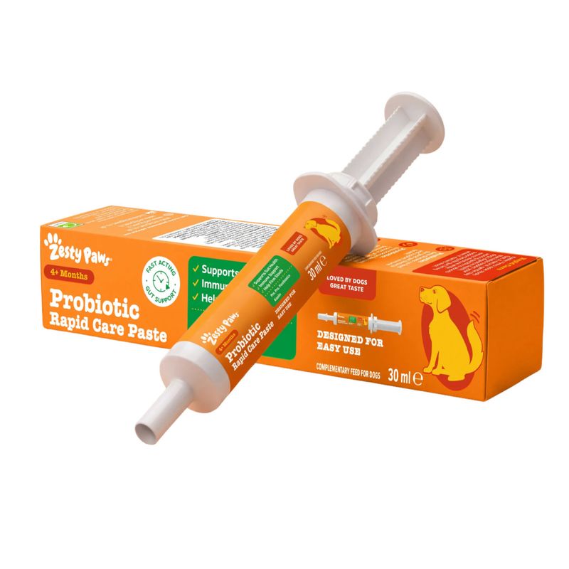 Zesty Paws Probiotic Rapid Care pasta