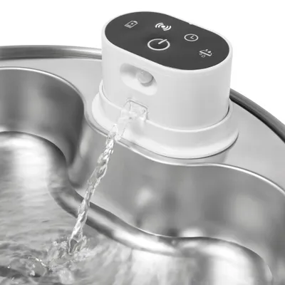 Dog Mate Fontanella in acciaio inox Wireless - 8 L Dog Mate Fontanella in acciaio inox Wireless - 8 L