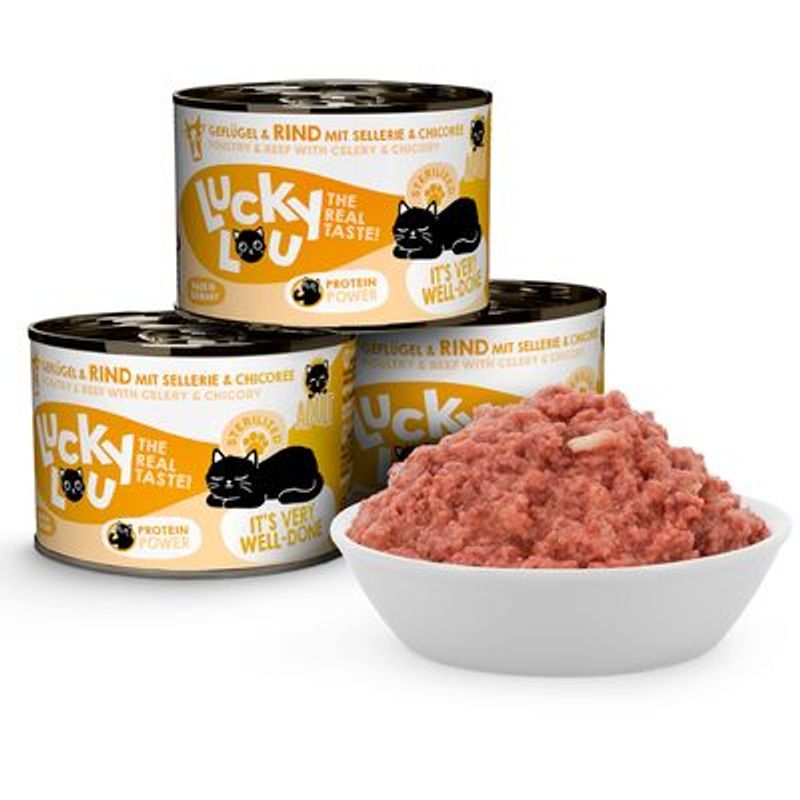 Lucky Lou Sterilized 6 x 200 g