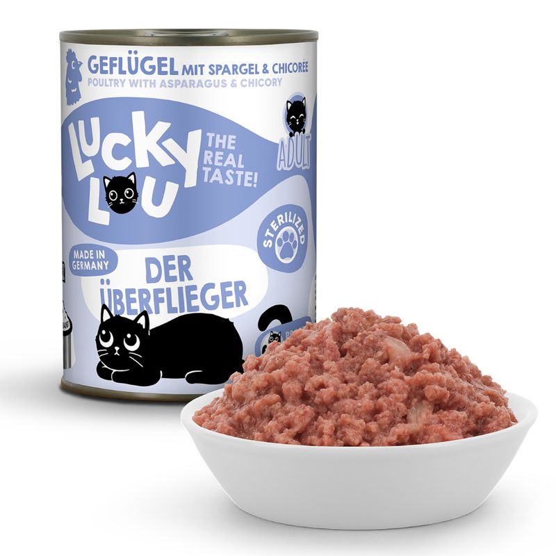 Lucky Lou Sterilized, 6 x 400 g